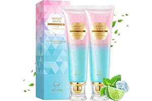 SULILY Niacinamide Whitening Toothpaste,Effectively Removes Bad Breath Odor Stain,Freshens Breath 24 Hours, Protects Tooth Enamel,Boosting Gum Health,No Fear of Sensitive Teeth (Pack of 2)