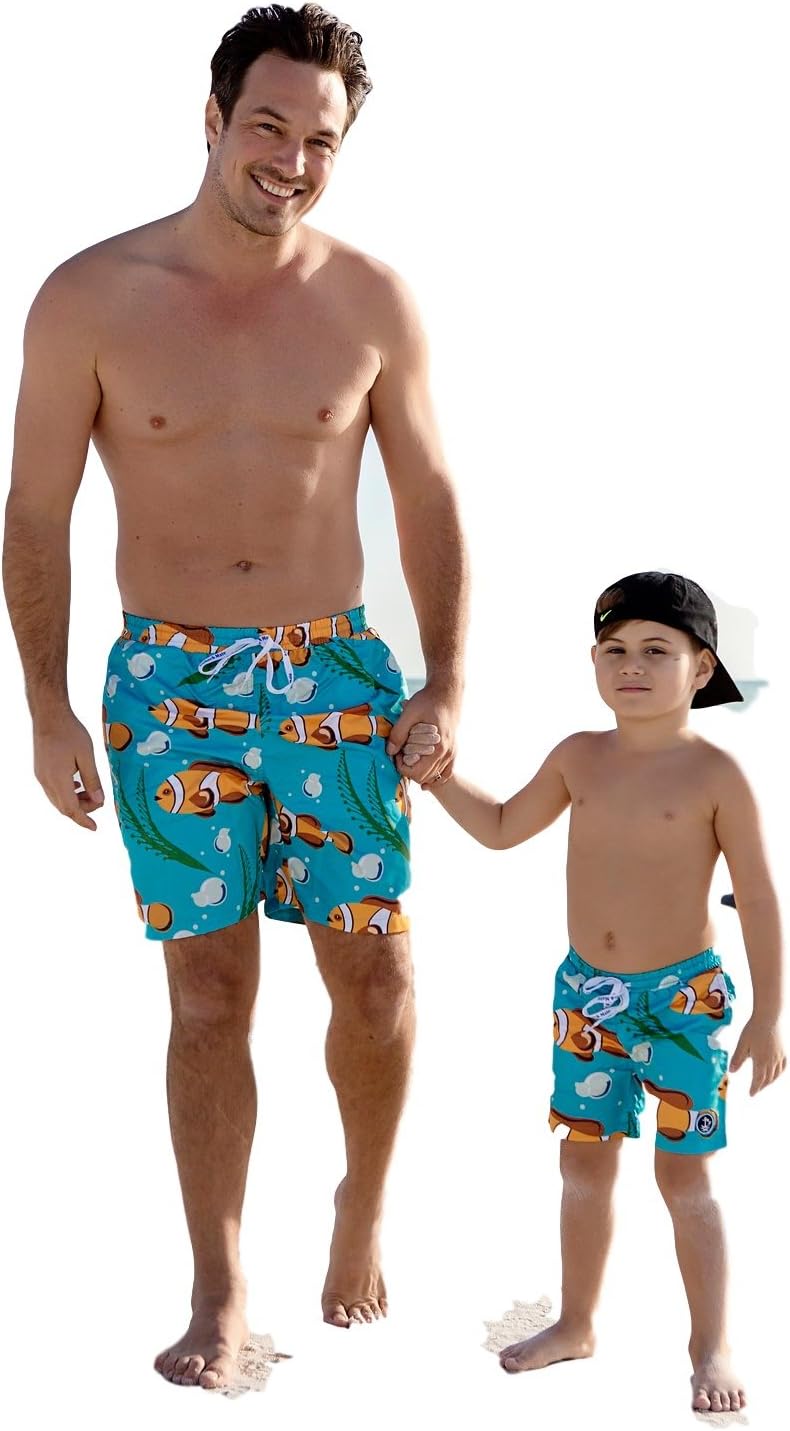 Anchor and Mate Father & Son Matching Shorts