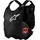 Alpinestars Bionic Action Motocross Chest Protector | A-Morph Technology, Impact Energy Dissipation, Ultra-Lightweight Design, Extensive Airflow, Quick-Release Buckles