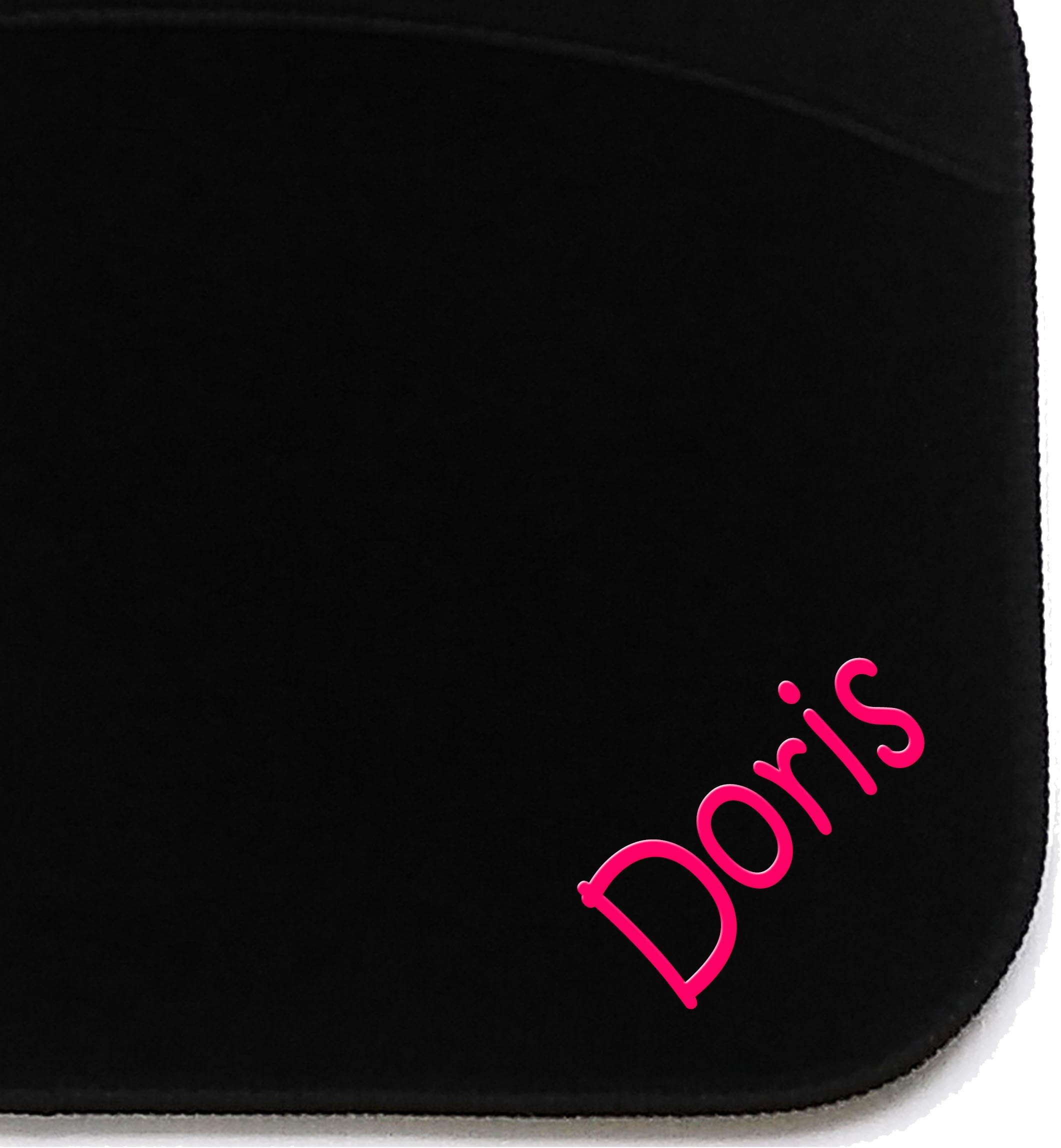 Personalised Quality UNIVERSAL FIT Car Mats *EMBROIDERED* COMPANY NAME~YOUR NAME/S~NICK NAMES Any Name/s in any colour PRACTICAL