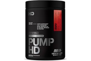 HD MUSCLE PumpHD Nick Walker Stim Free Pre Workout | 11g Citrulline, 4g Beta-Alanine, 5g Creatine, Nitrosigine®, VasoDrive-AP