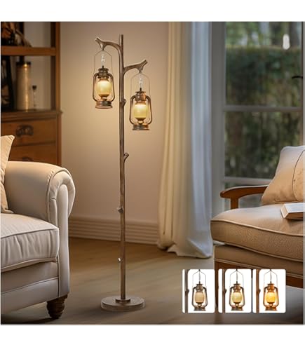 Springtime Kittens Floor Lamp Featuring Charming Cat Art By Artist