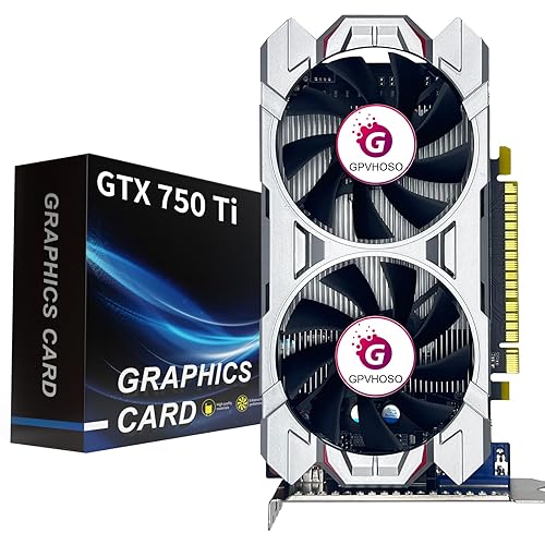 GTX 750Ti 4GB Graphics Card GDDR5 128bit Direct X12 640SP Gaming