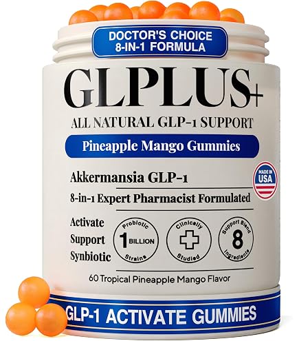 GLP-1 Supplement for Weight Management & Appetite Suppressant, 60ct