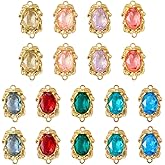 KISSITTY Rhinestone Links Connectors for DIY Jewelry Making