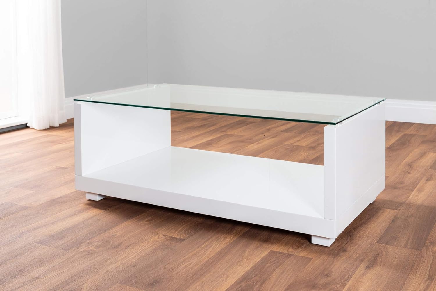 Coffee Table Only Furniturebox Uk Sandro Modern High Gloss And Clear Glass Stylish Coffee Side Hall End Console Table Living Room Set Living Room Sets