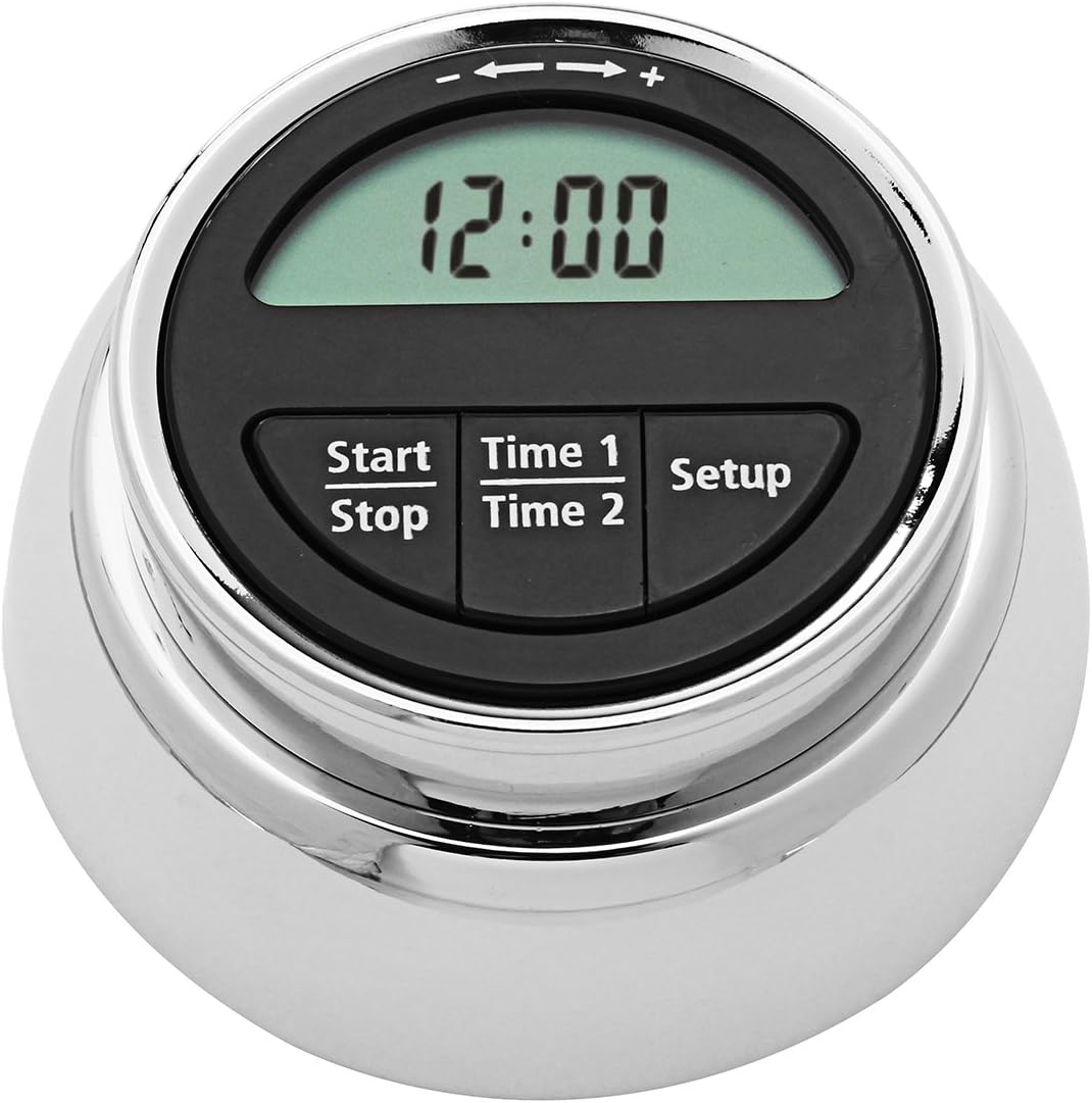 Kitchen Timer, VADIV 01 Magnetic Digital Timer Loud Alarm Clock with LCD Screen for Monitoring Cooking, up to 99 Min 59 SEC