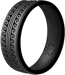 Knot Theory Warrior of Serenity Silicone Ring in