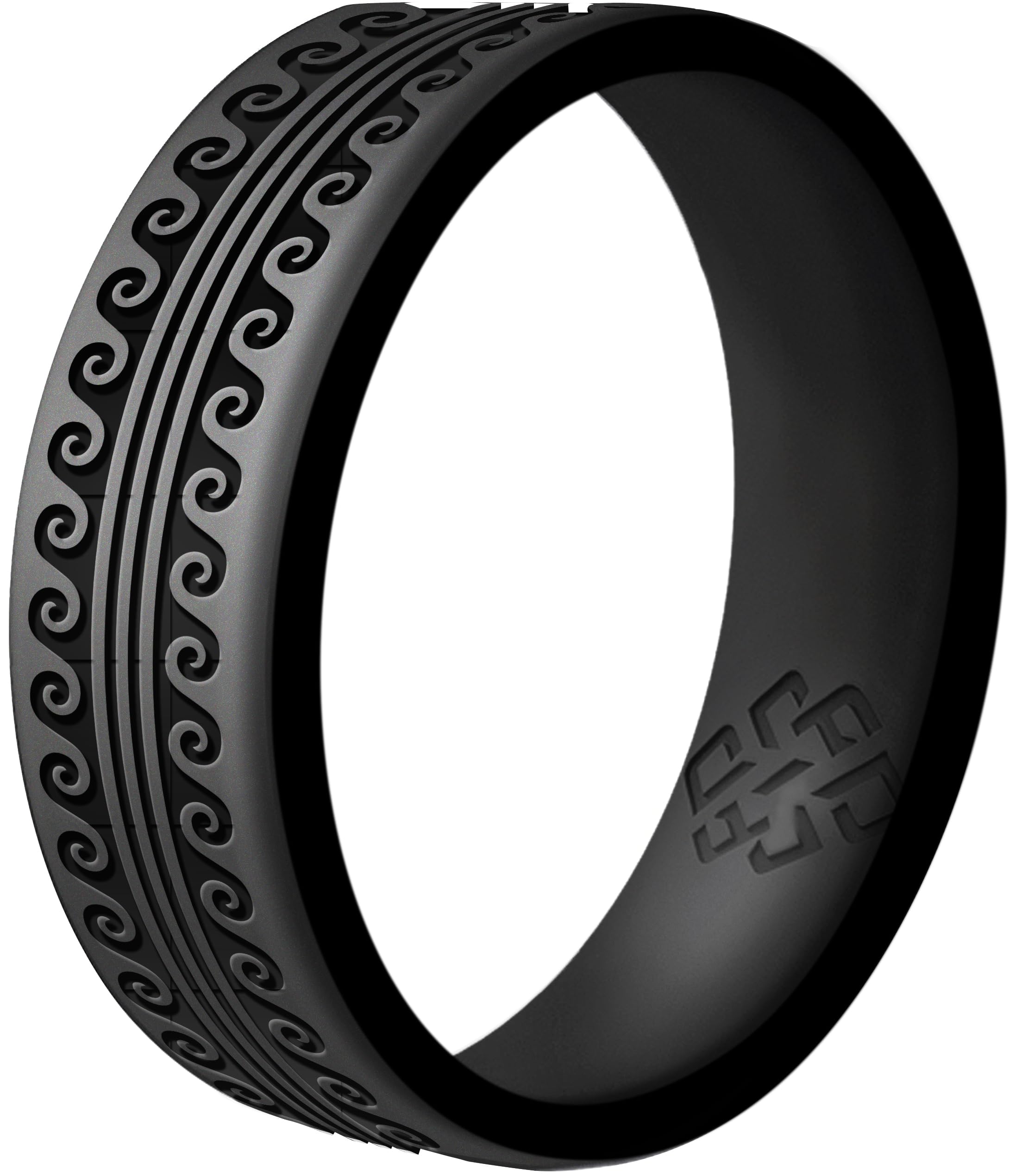Knot Theory Warrior of Serenity Silicone Ring in