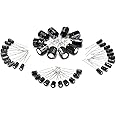 Gikfun Electrolytic Capacitor Kit 1uF 10uF 100uF 1000uF Each 10 for Arduino (Pack of 40pcs) EK2126