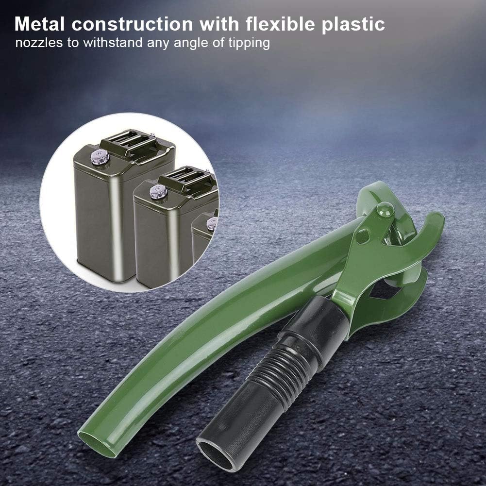 Fuel Can Spout,Car Jerry Can Nozzle,Flexible Jerry Can,Spout Metal Fuel Can Nozzle for All Non-CARB NATO Style Jerry Cans - Image 4