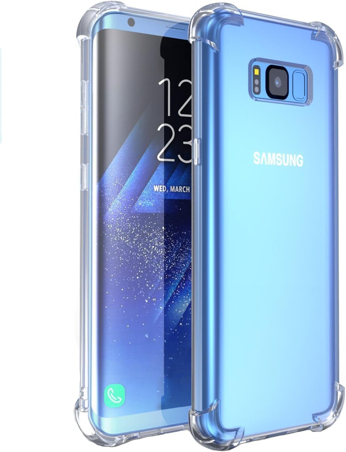 Soft case for Samsung Galaxy S8+ Plus Crystal Transparent TPU Bumper Slim cover