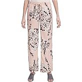 Calvin Klein Womens Palazzo Casual Wide Leg Pants, Pink, X-Large
