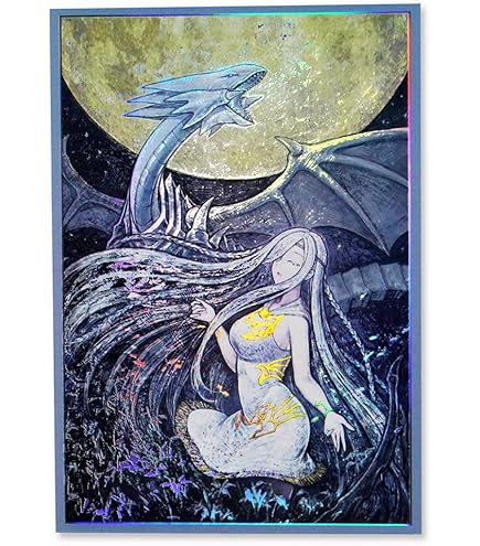 Amazon.com: ArtDuel Yugioh Card Sleeves - Light Blue Dragon