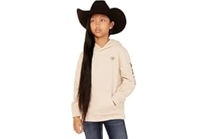 ARIAT girls Boot Barn Exclusive Leopard Logo Hoodie