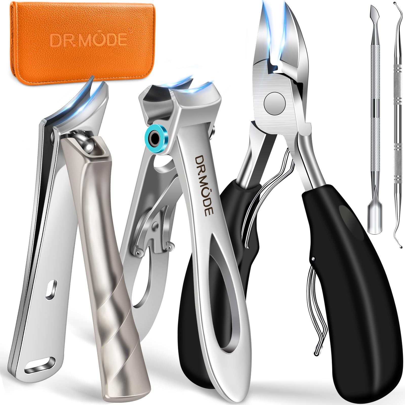 Photo 1 of * ONE PIECE ONLY * DRMODE Toenail Clippers for Seniors Thick Toenails, Large Toe Nail Clippers for Men Thick Nails with Wide Opening, Sharp Heavy Duty Ingrown Toenail Clippers Nail Cutter Long Handle with Slanted Blade