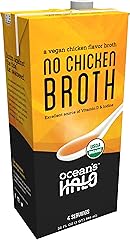 Ocean’s Halo Organic and Vegan No Chicken Broth, 32 oz. per Unit, 2 Pack