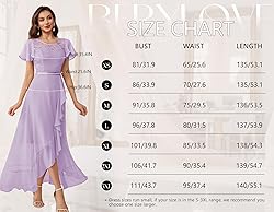 BeryLove Prom Dresses for Women Wedding Guest Ruffe