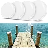 JYINCPED Dock Piling Caps, Flat Top Design Piling Caps and Cone Style Pylon Cap for Marine Docks Post Pole, Marine Dock Flat/Coned Piling Cap Cover for Post Pole Pylon Pipe