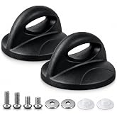 HUASAI 2-Pack Pot Lid Handle Replacement Knobs for Crockpot | Universal Heat-resistant Bakelite Handle Parts,Compatible with Rival / Crock Pot / Hamilton Beach / Carote/ Instant Pot