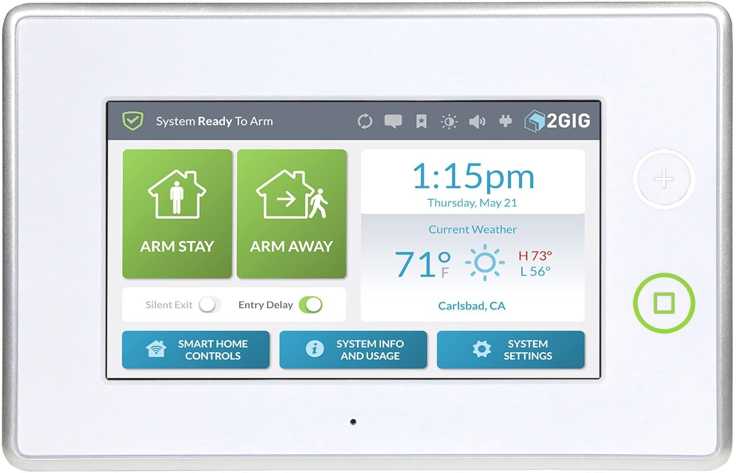 2GIG GC3 Security & Automation System 2GIG-GC3-345