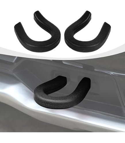 Tow Hook Covers For Chevy Silverado 1500 (2007-2024) | Front Tow Hook Protector Covers (Orange) - View #5