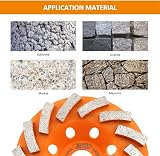 BGTEC 115mm Diamond Grinding Wheel 14-Segment Turbo Cup for Concrete Marble view 3