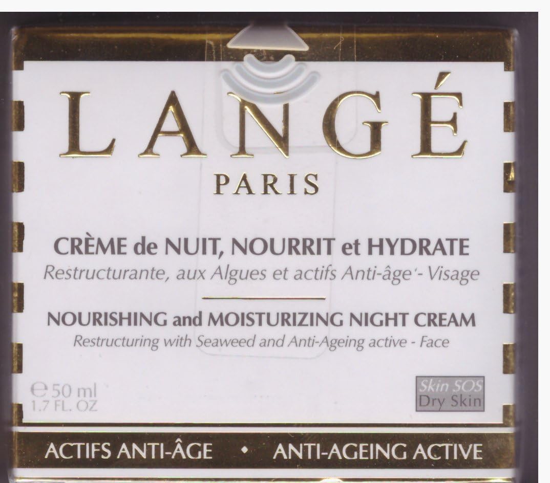 LANGE PARIS Crème de Nuit Nourrissante/Hydratante 50 ml Amazon.fr