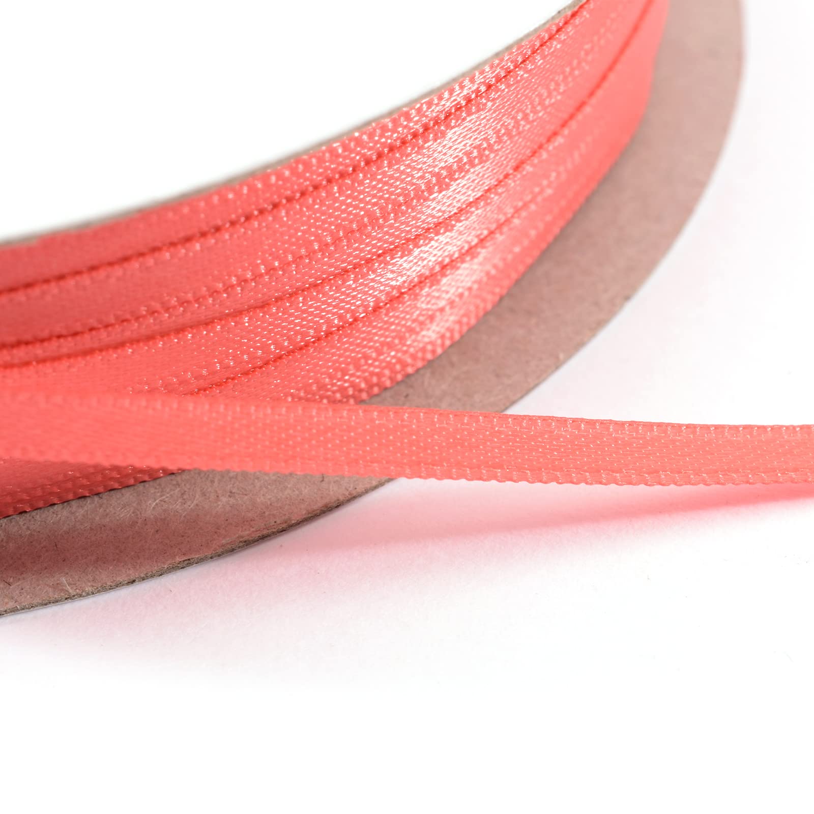 Vaessen Creative Satin Ribbon, Watermelon, 3mm x 100m Double-Sided Shine for Card Making, Scrapbooks, Gift Wrapping and Other Craft Projects, 301002-5008