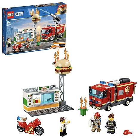 LEGO City 60214 Feuerwehreinsatz im Burger-Restaurant