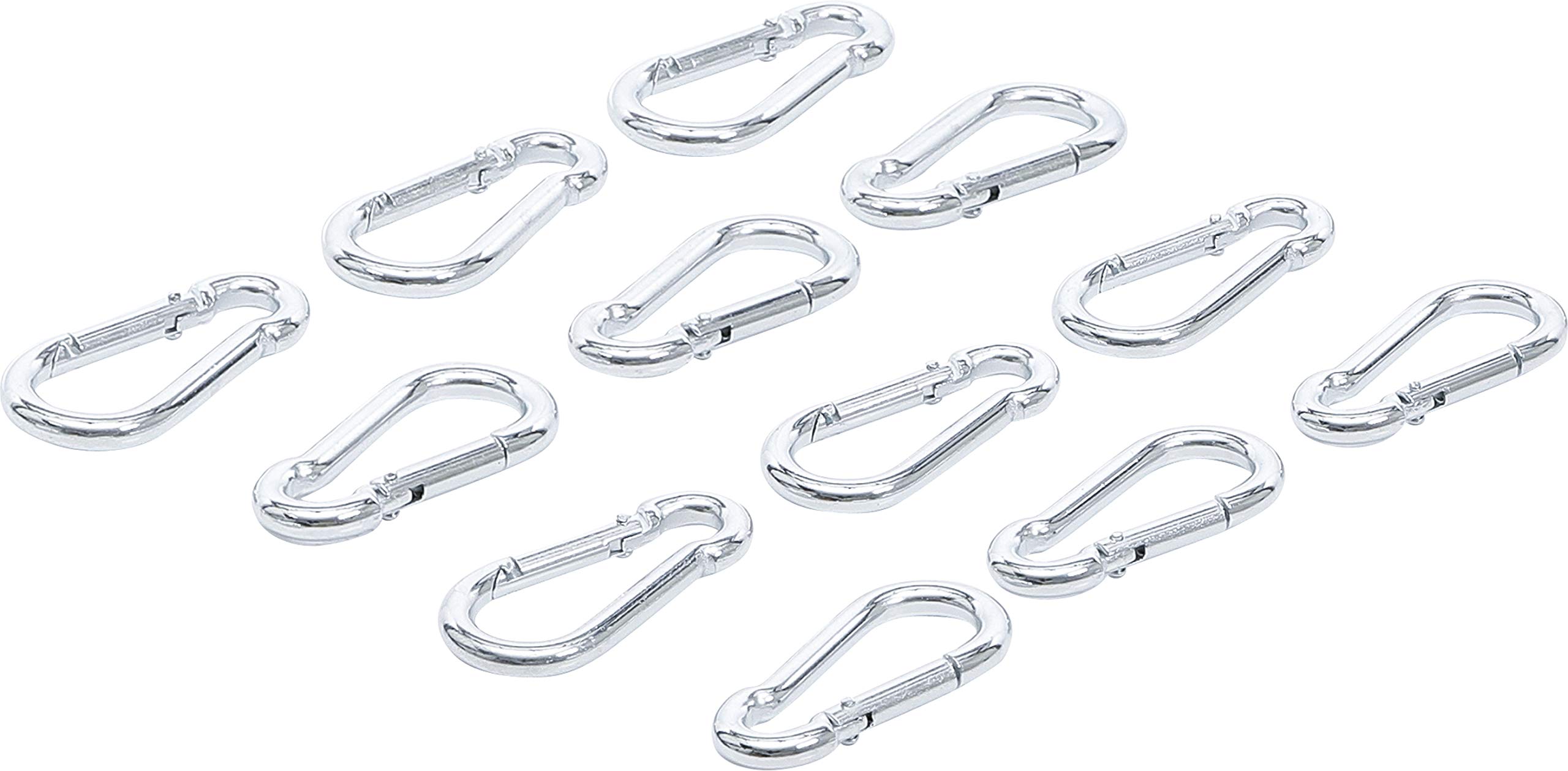 BGS Diy 85790 | Snap Hooks Set | 50 x 5 mm | 12 pcs.