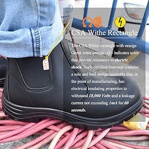 wearing steel toe boots casually