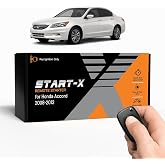 Start-X Car Remote Starter Kit for Honda Accord (2008-2012) | Key Blade Vehicles Only | Plug &amp; Play Install | Zero Wire Splicing | Use Your OEM Key Fob | DIY System