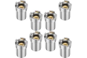 ECOMAID 8Pcs 510 Thread Adapter, CBD Adapter, Thread Screw Converter, 510 Adapter Connector Suitable for Connecting Soldering Irons for Circuit Board Repair