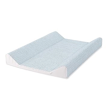 blue wedge changing mat