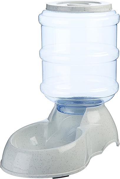 Pet Supplies Amazonbasics Small Gravity Pet Food Feeder Amazon Com