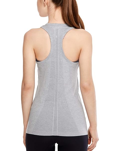 CRZ YOGA - Camiseta Espalda Nadadora Deportiva Mujer sin ...