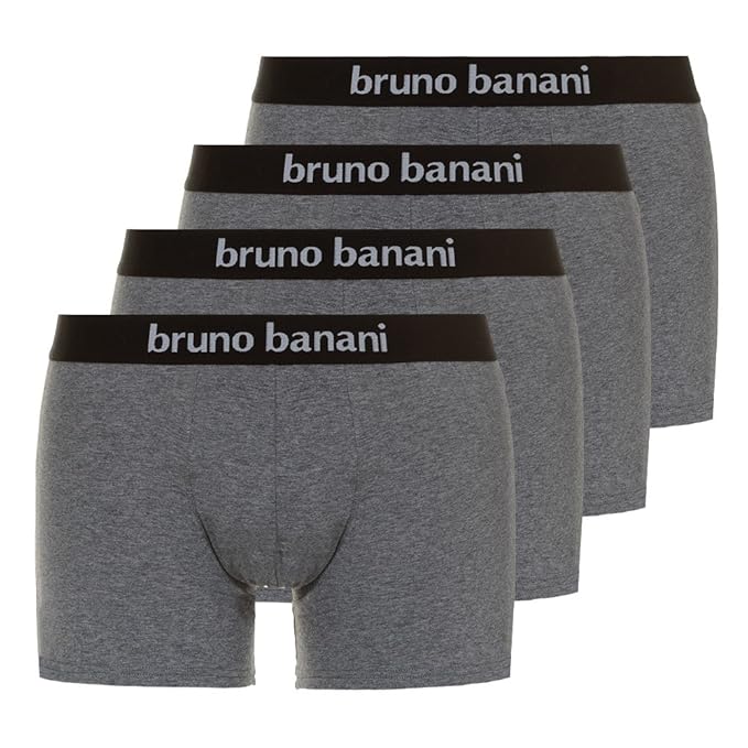 bruno banani Herren Retro Boxershorts Contest (4er Pack)