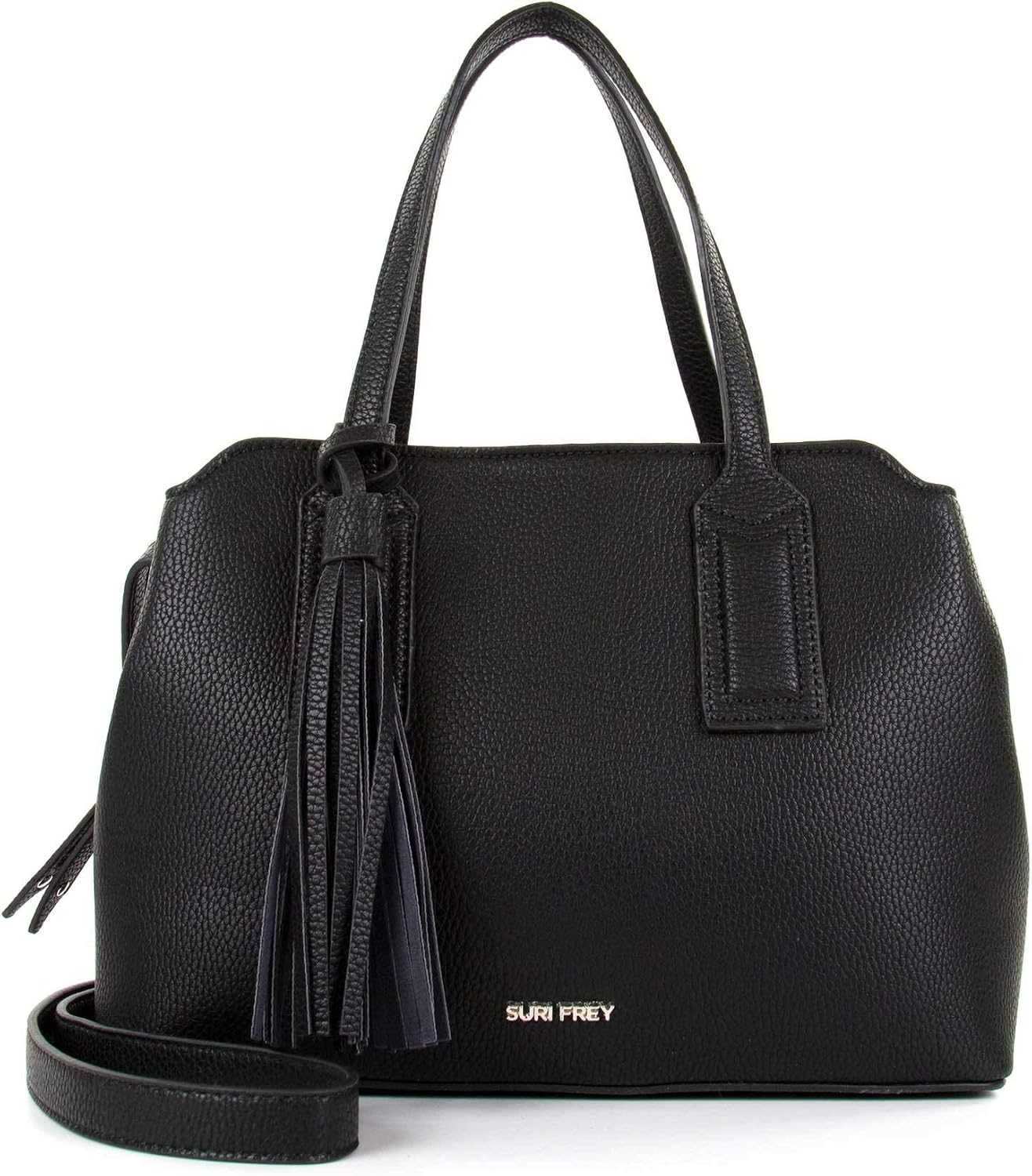 Suri Frey Shopper Patsy 12273 Women's Plain Handbags, Black 100