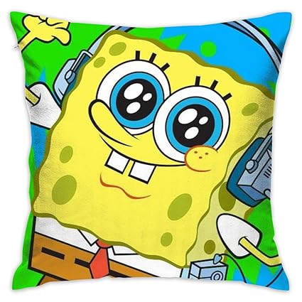 Amazon Com Wonderful Spongebob Squarepants Pillow Covers Throw