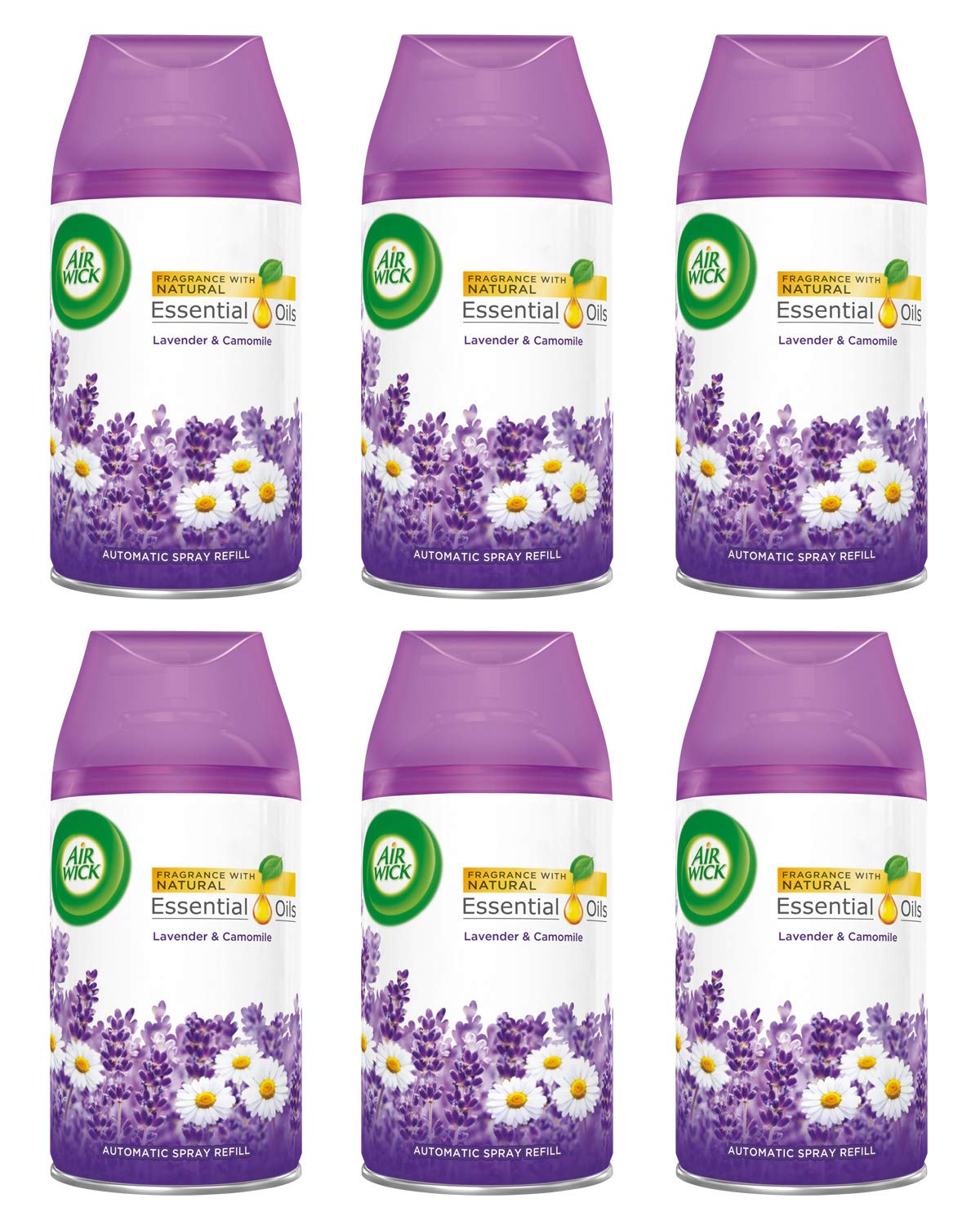 250ml Air Wick Freshmatic Refill Lavender & Camomile REFILL FOR Freshmatic Max & Lavender & Chamomile
