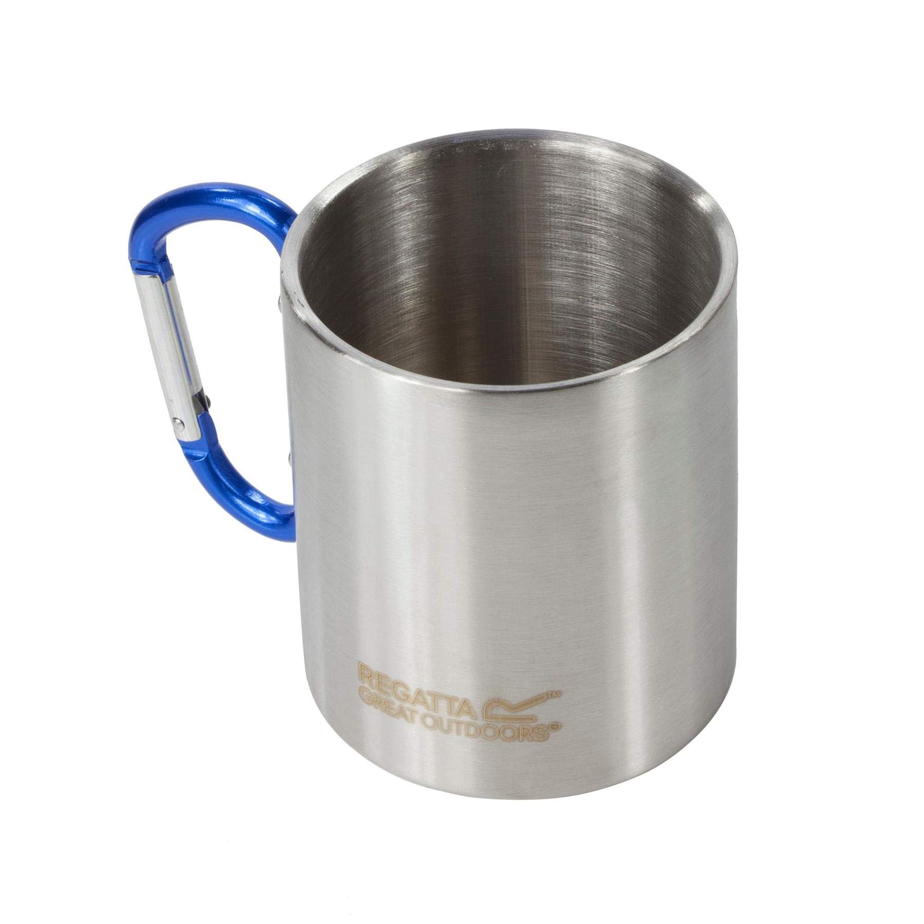 Regatta Great Outdoors Steel Karabiner Mug/Cup (One Size) (Silver)