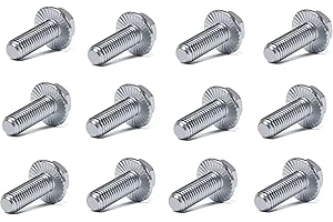 JBKE LS LT Exhaust Header Manifold Bolts for LSX LS1 LS2 LS3 LS6 LS7 4.8 5.3 6.0 6.2L V8 GM Vortec Z28 ZL1 Z06 LQ4 LQ9 Zinc Plated