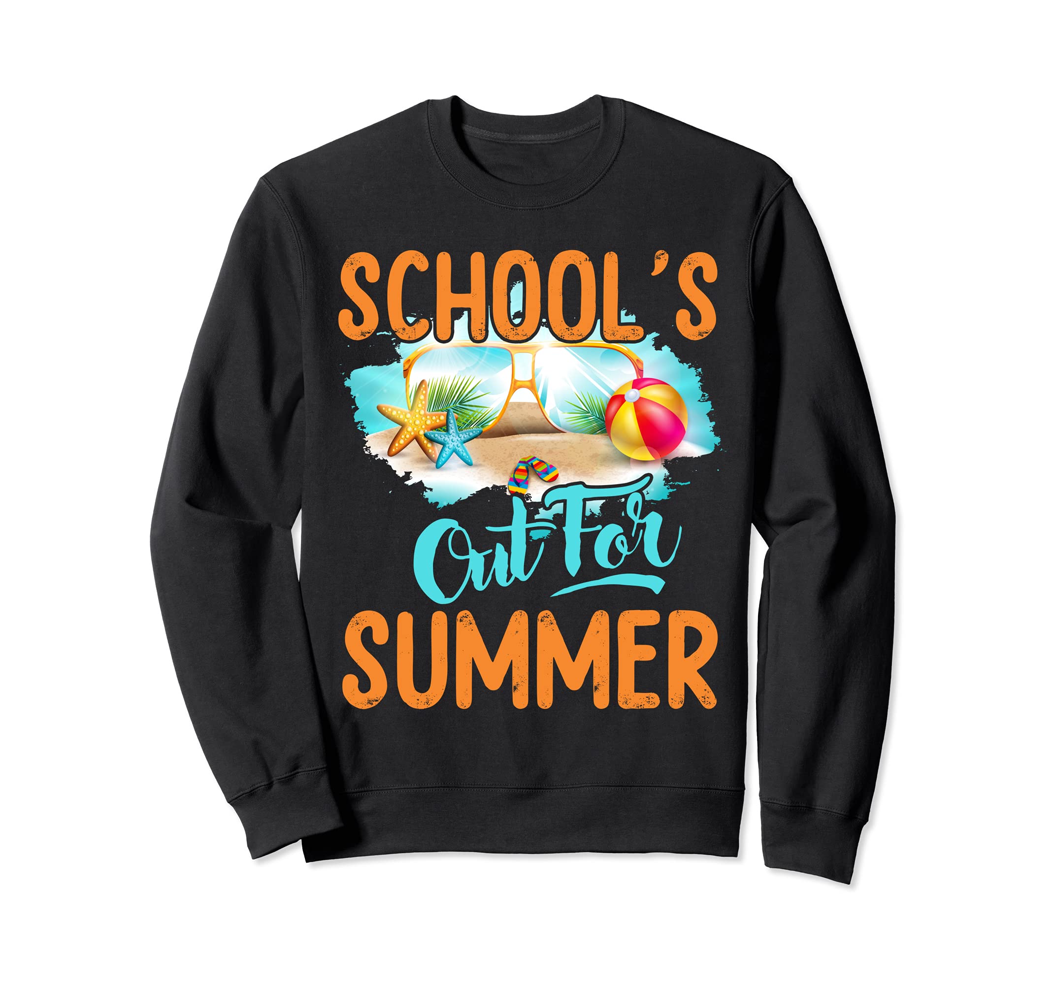 Last Day Of School Schools Out For Summer Goodbye Teacher Sweatshirt