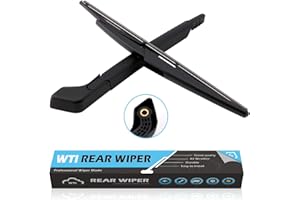 WTI Rear Wiper Arm Blade Set Compatible With Volvo XC90 2003-2006 SUV Rear Windshield Window Wiper Kits Assembly New Replacement Accessories Parts Fit 8659502