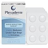Plexaderm Rapid Reduction Eye Serum - Visibly Reduces Under-Eye Bags, Wrinkles, Dark Circles, Fine Lines & Crow's Feet Instantly, Anti Aging Wrinkle Remover for Face, 30 Single Use Pods