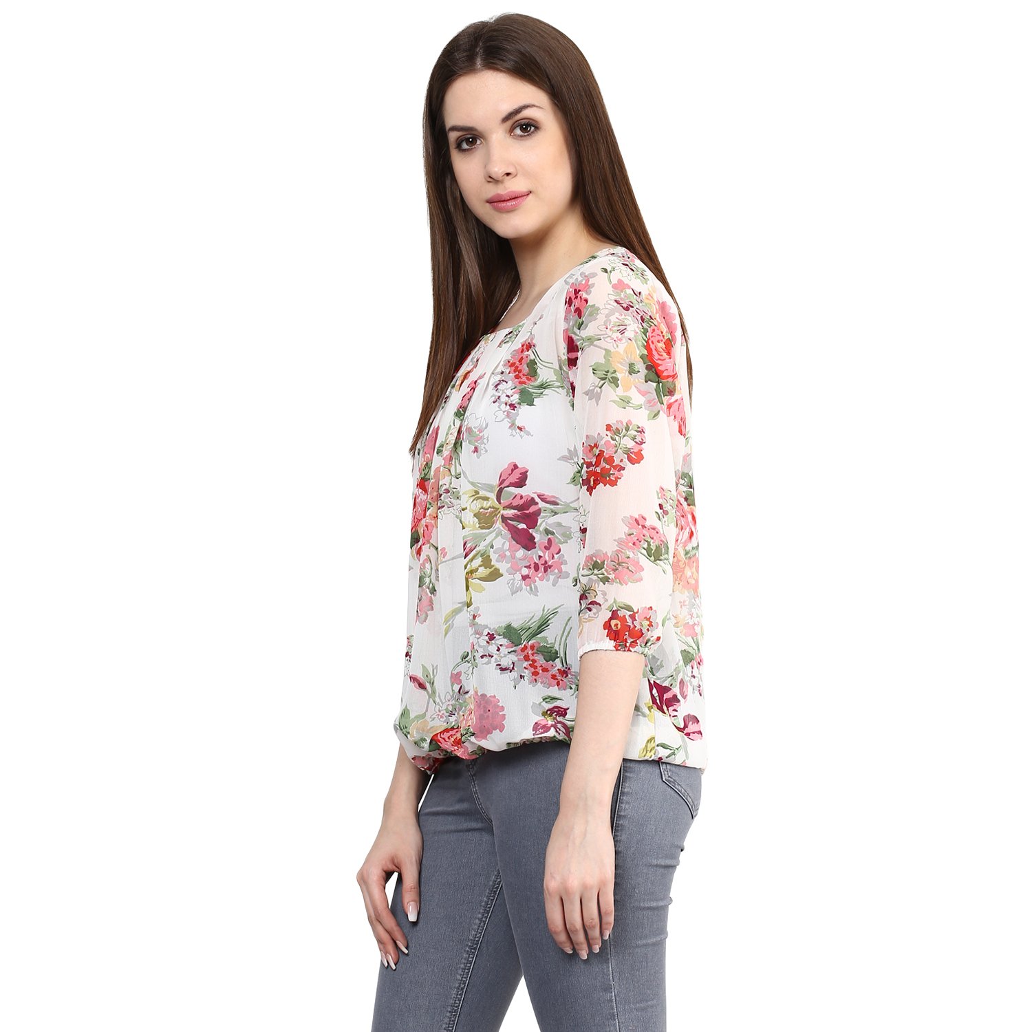 mayra women's georgette top