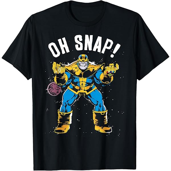 イカゲーム T.O.P THANOS T-shirt Mサイズ ネイビー Amazon.com: Men's Marvel Avengers: Infinity War Thanos