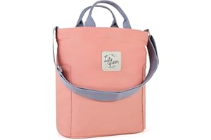 Lily queen Women Canvas Tote Handbags Casual Shoulder Work Bag Crossbody