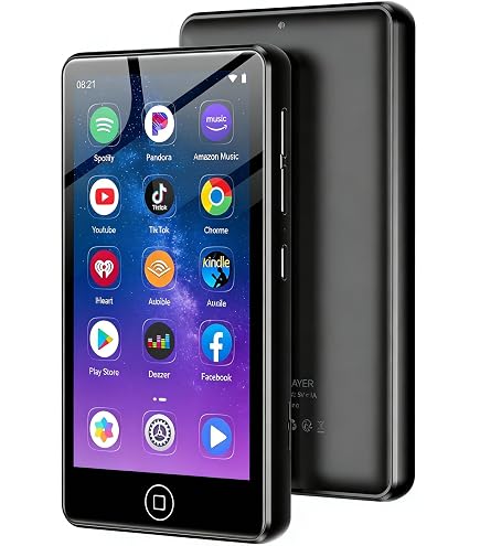 Amazon.com: Diofox MP3 Player with Bluetooth and WiFi, 80GB 4.0